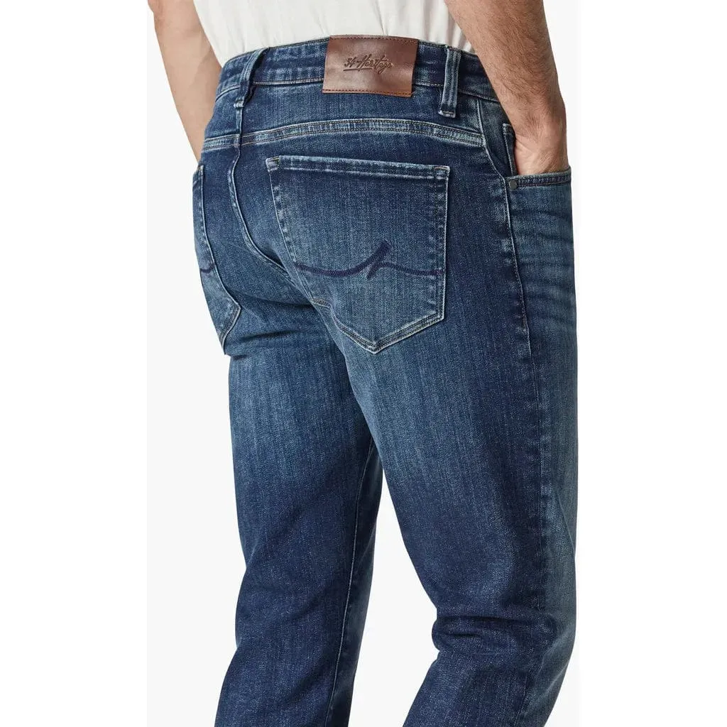 34 Heritage Cool Foggy Indigo Organic Denim