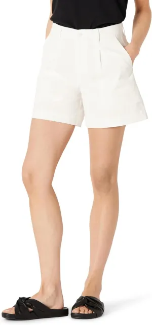 Amazon Essentials Women's High-Rise Relaxed-Fit Elastic Back Short