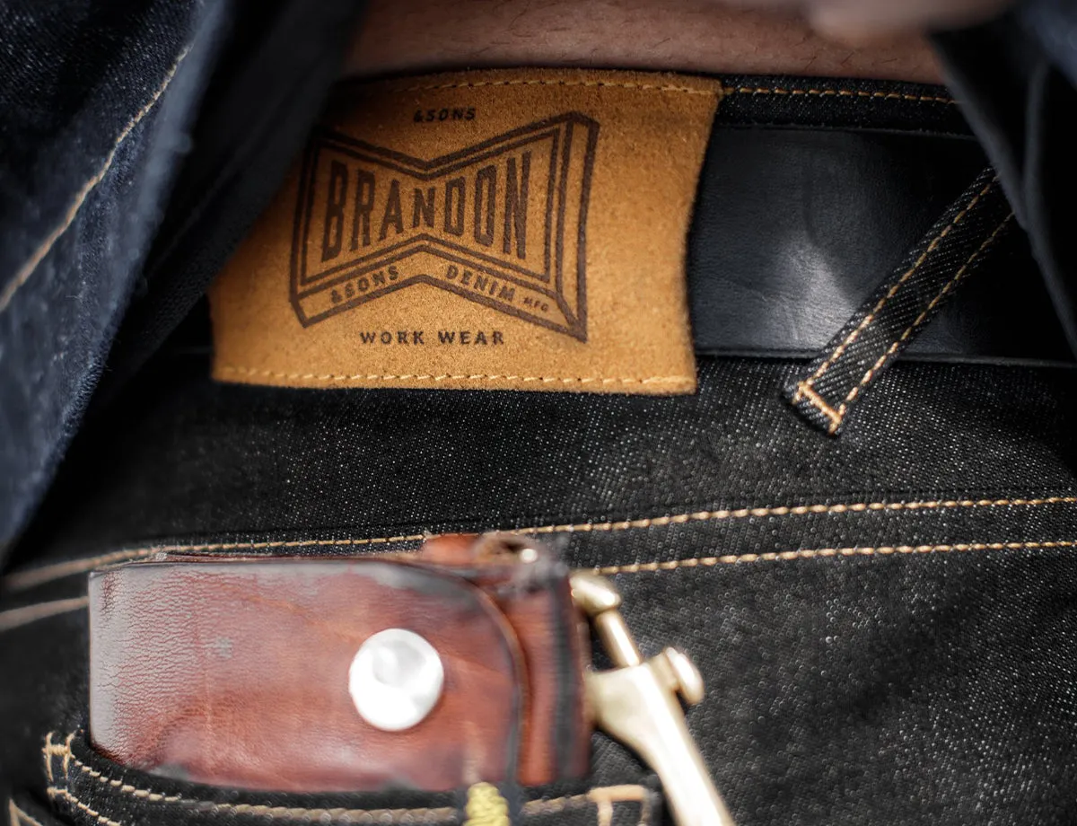 Brandon Denim Jean Charcoal