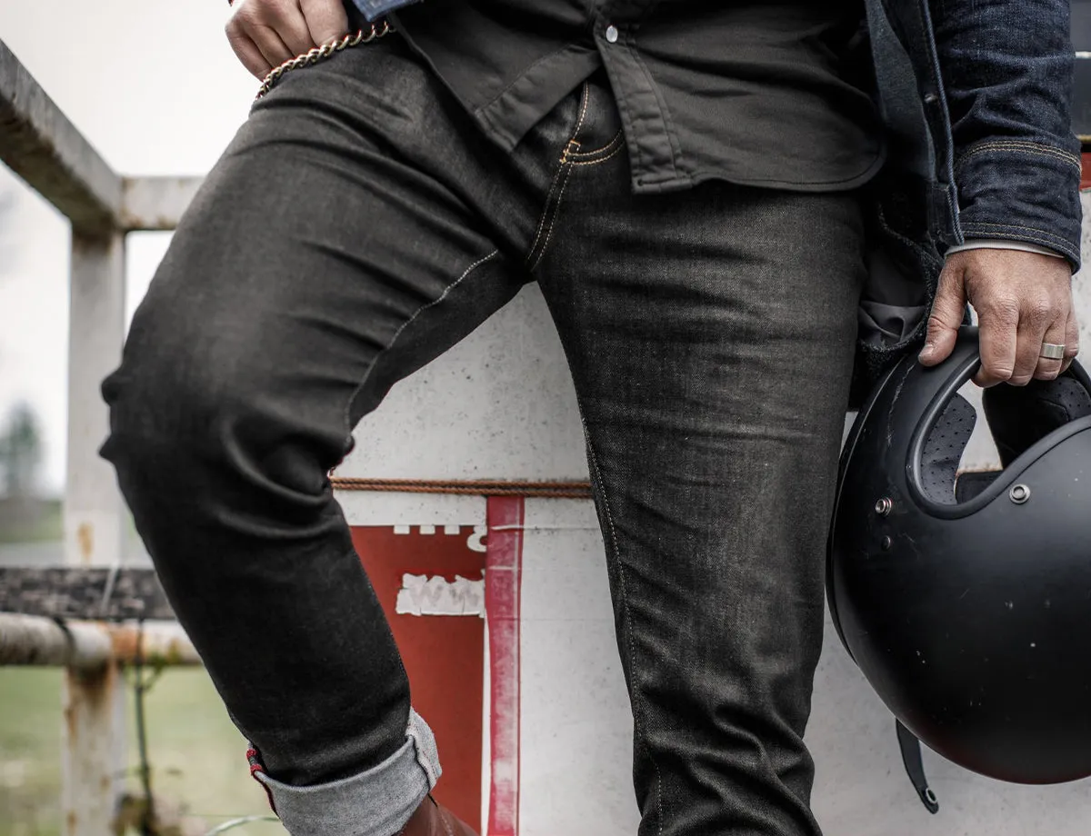 Brandon Denim Jean Charcoal