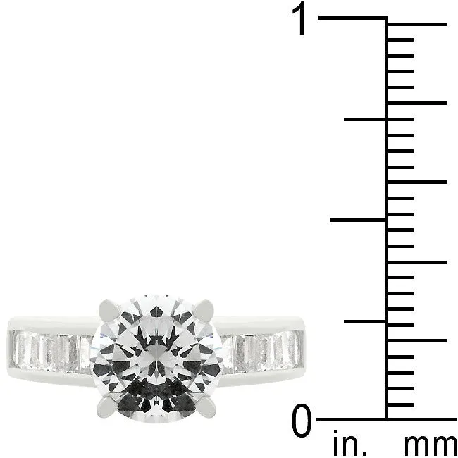 Classic Baguette Anniversary Ring