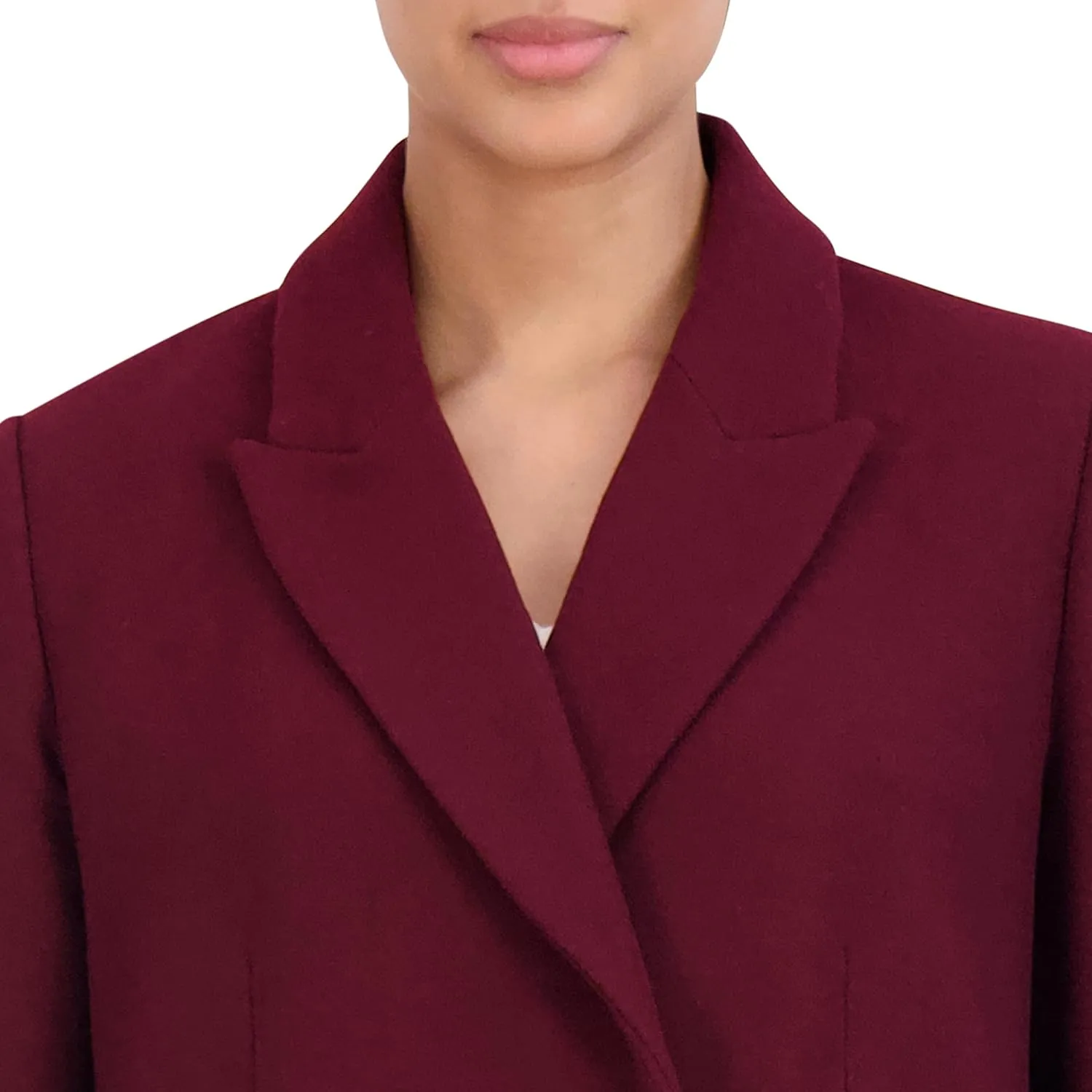 Cole Haan Women's Asymmetrical Lapel Coat