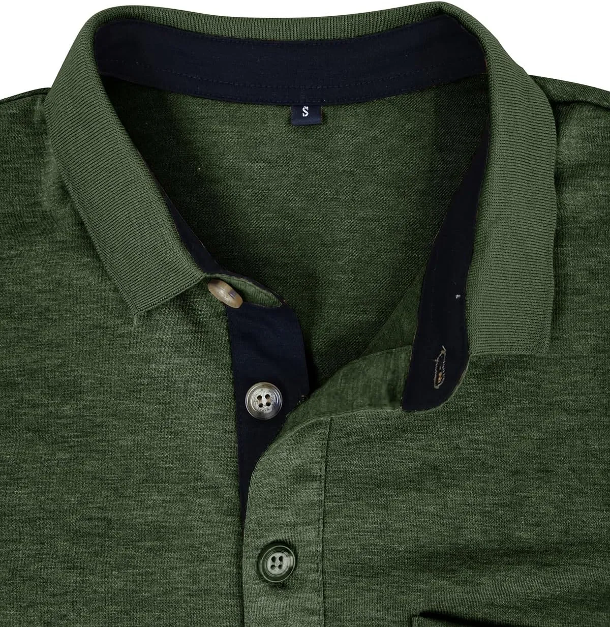 Custom Polo Shirts for Men Short/Long Sleeve Customized Golf Shirt Design Your Own Personalized T-Shirt with Pocket