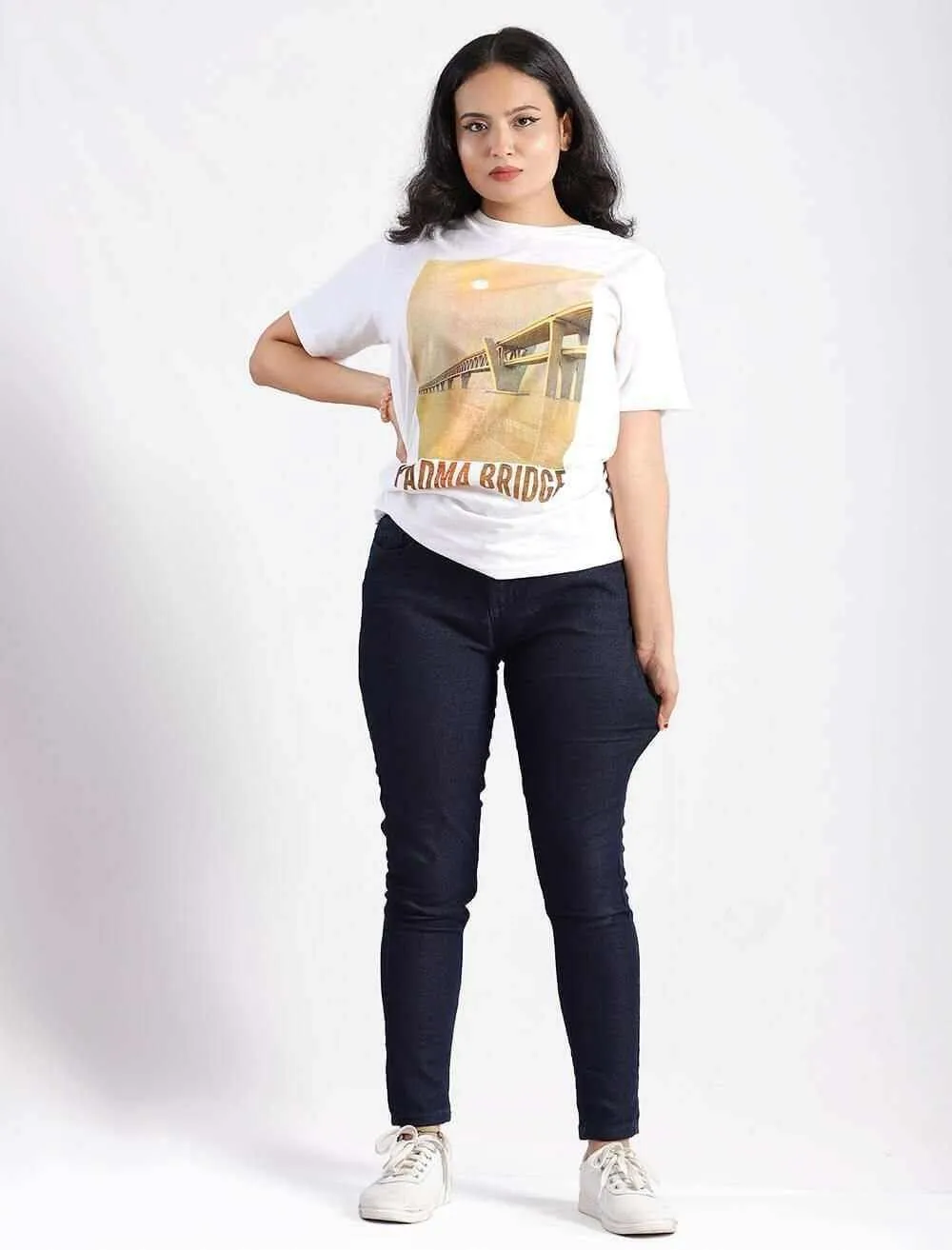 Mid Rise Skinny Denim