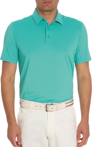 Robert Graham Men's Axelsen Polo Short Sleeve Knit Golf Shirt