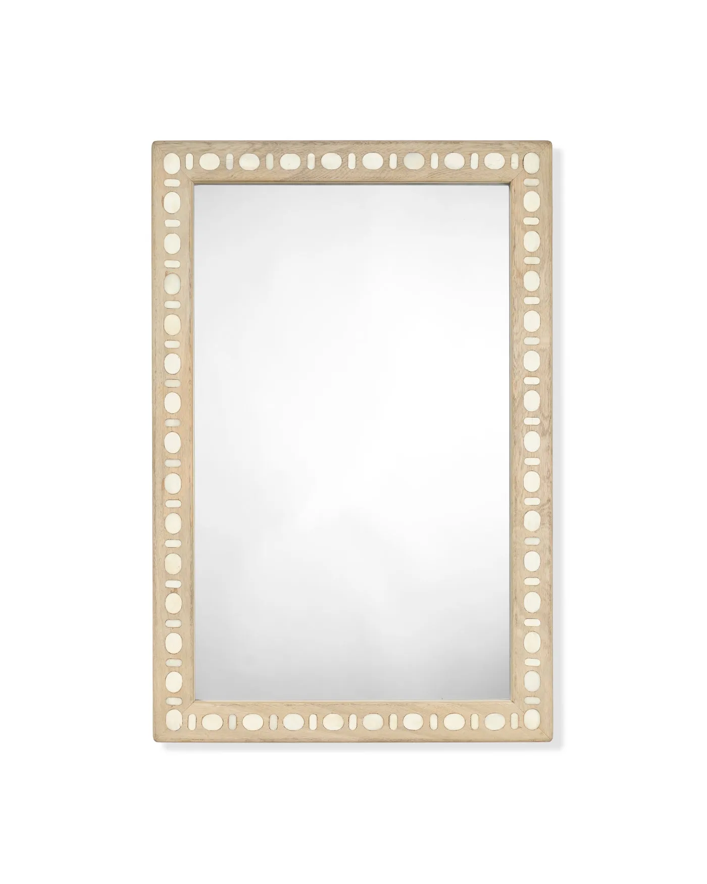 Sama Wood & Bone Inlay Mirror