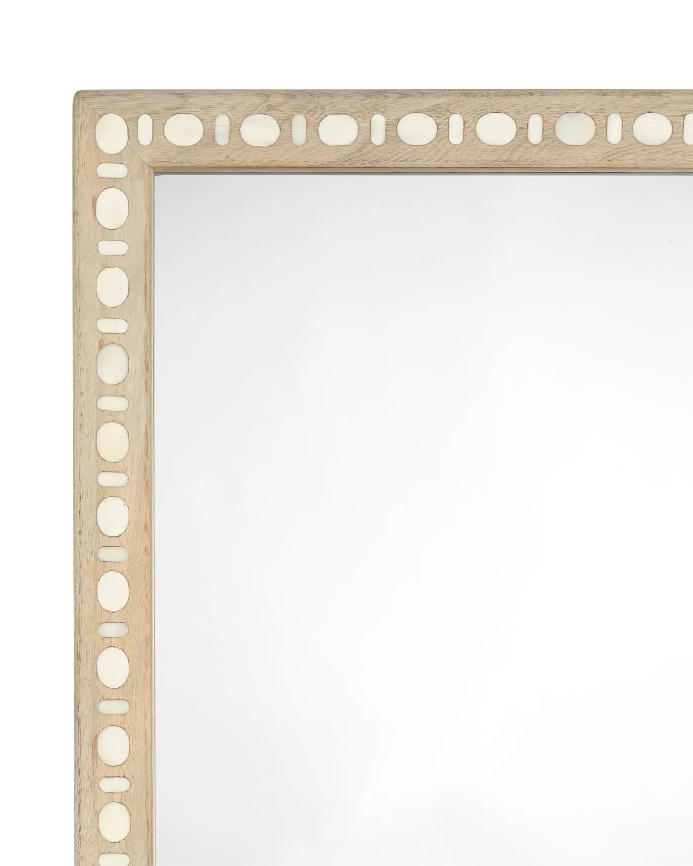 Sama Wood & Bone Inlay Mirror
