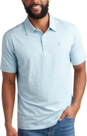 Spyder Mens Golf Polo Shirt - Super Soft Moisture Wicking Athletic Fit Performance Collared Golf Shirts for Men (Sizes: S-XL)