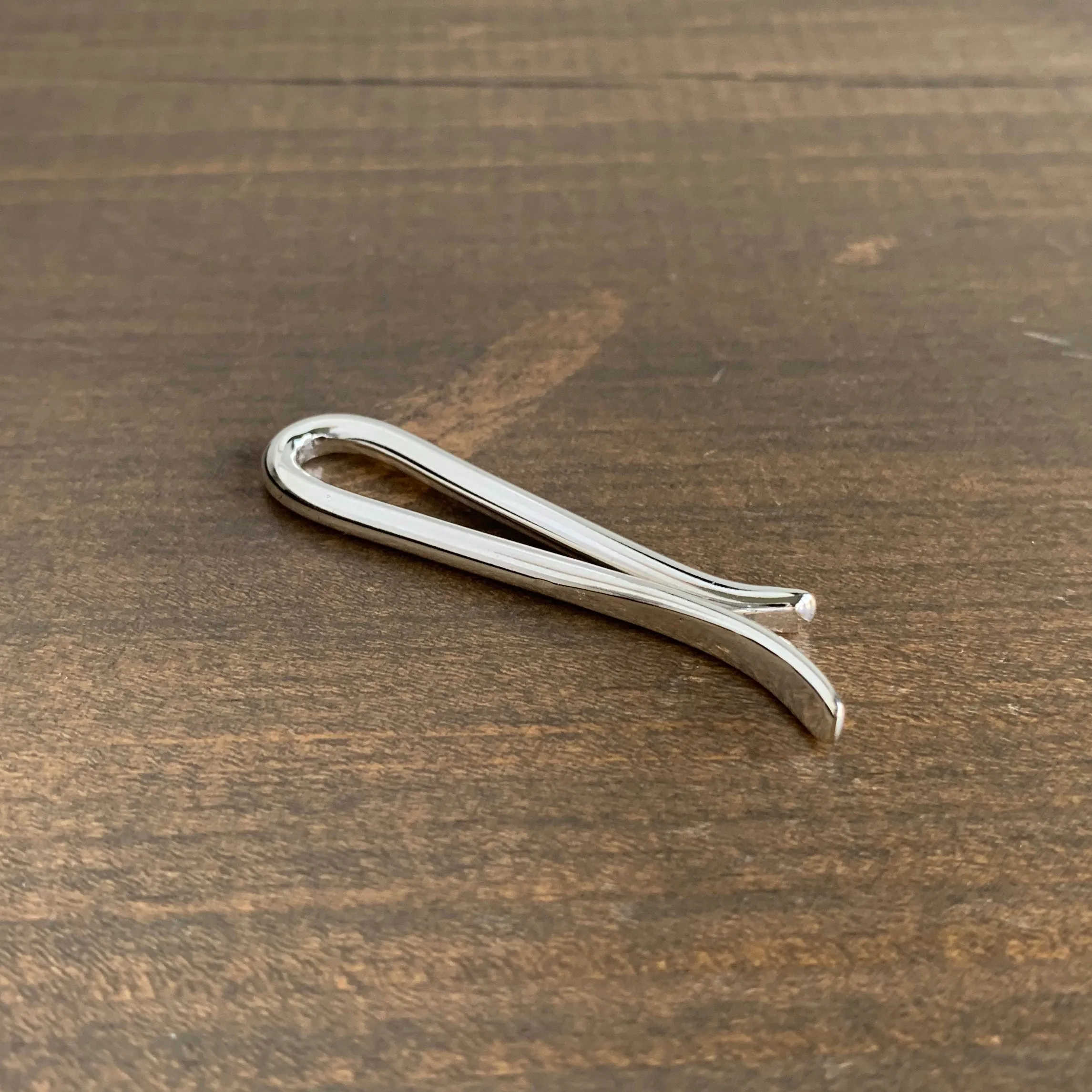 Studebaker Metals Silver Tie Bar
