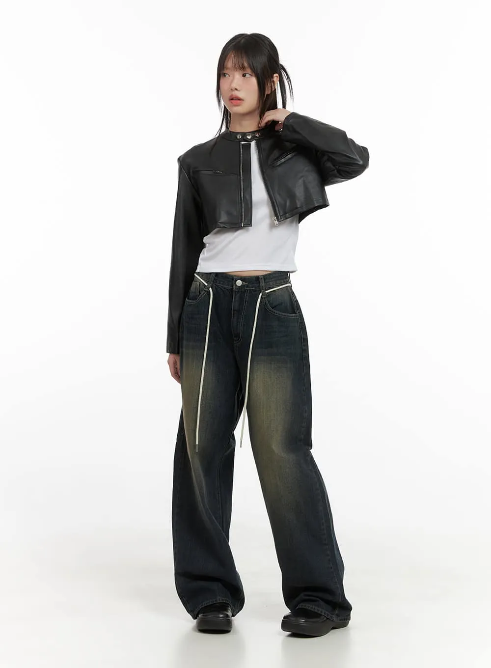 Tailored Zip-Up Jacket CS410