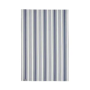 Ulster Weavers Denim Stripe Tea Towel - Cotton One Size in Blue