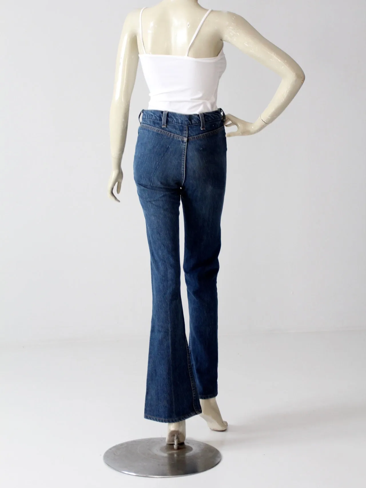 vintage 70s Levis flare leg jeans, 29 x 33