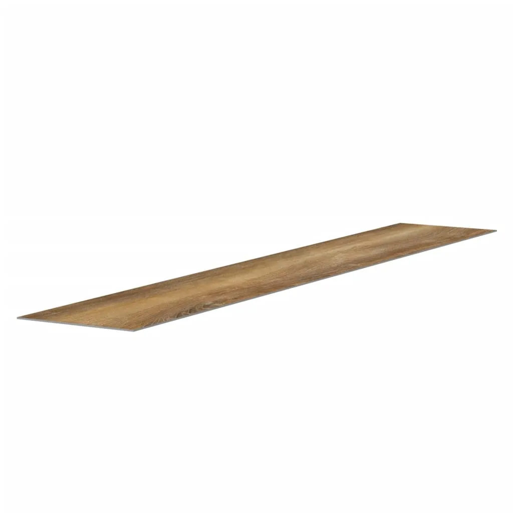 Wall Panels Wood Look Brown PVC 4.12 m²
